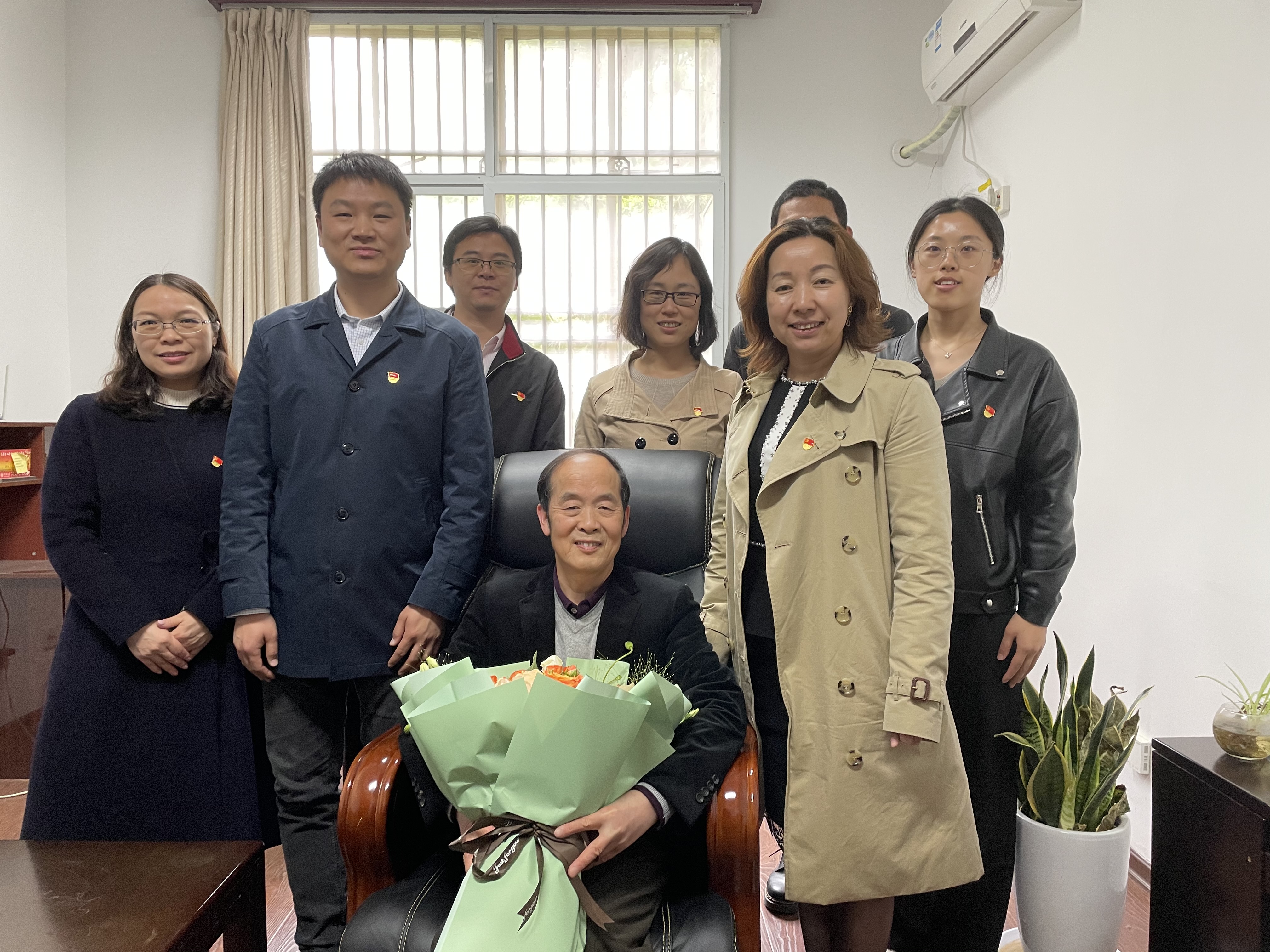 水文系二支部举行党史学习教育专题学习会