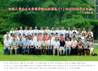 2009届河海大学18禁动漫
地信专业本科1班毕业留念